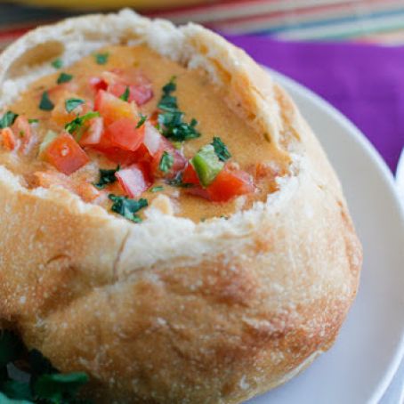 Fresh Chicken Con Queso Soup