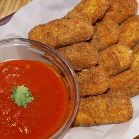 Home-Fried Cheese Sticks