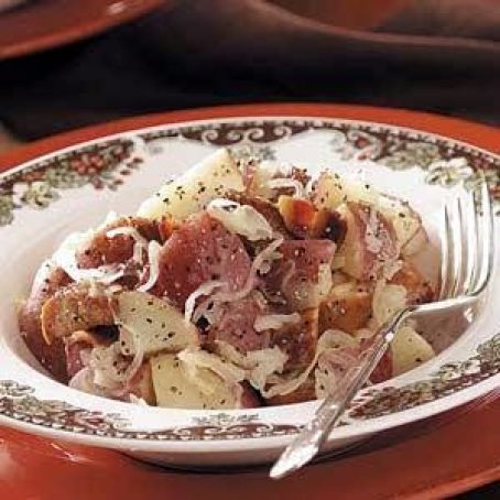 German Potato Salad with Sausage