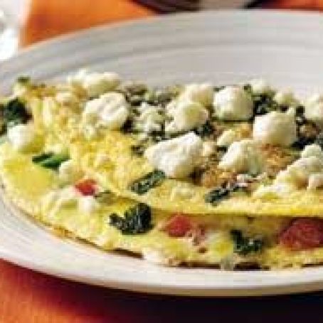 Greek Omelet with Feta Cheese