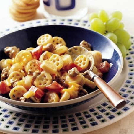 Cheeseburger Pasta Toss
