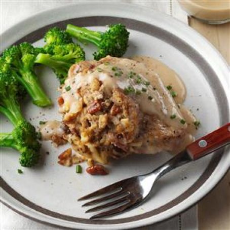 Sunday Best Stuffed Pork Chops Recipe