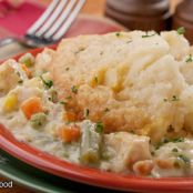 Chicken Cobbler Pie