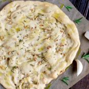 bread - rosemary garlic flatbread