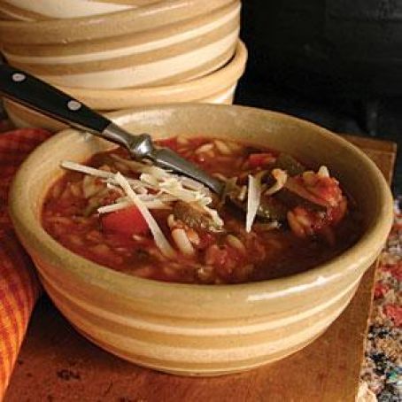 Italian Sausage & Vegetable Soup