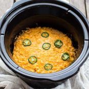 Slow Cooker Cheesy Corn Dog Casserole