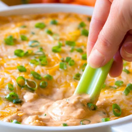 Skinny Chicken Enchilada Dip