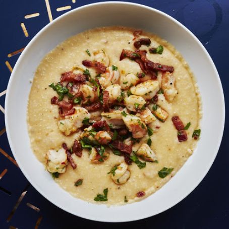 Shrimp and Pimiento Cheese Grits