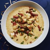 Shrimp and Pimiento Cheese Grits