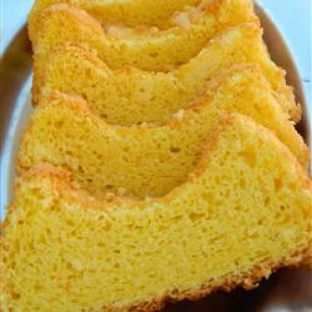 Yellow Angel Food Cake