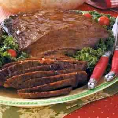 Beef Brisket with Mop Sauce