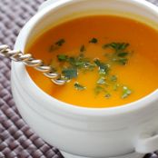 Shortcut Squash Soup {start to finish in less than 20 minutes!}