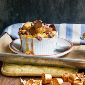 Chocolate Caramel Bread Pudding
