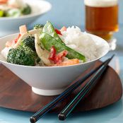 Thai Chicken Curry with Jasmine Rice Recipe