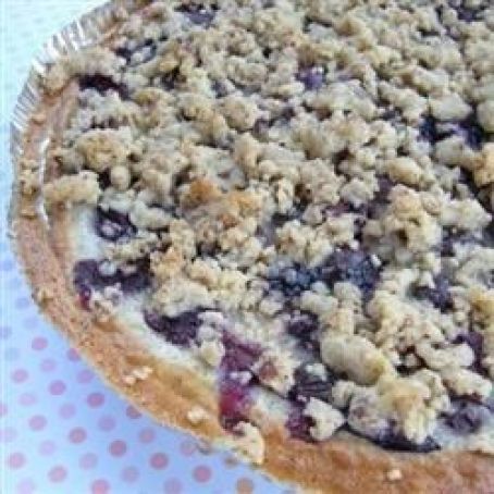 Blueberry Sour-Cream Pie