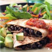 Black Bean Quesadillas