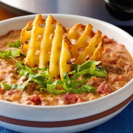 Cheeseburger Soup (Slow Cooker)