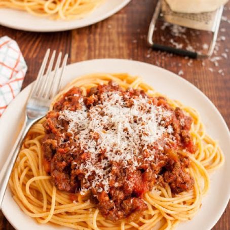 Slow-Cooked Bolognese Sauce