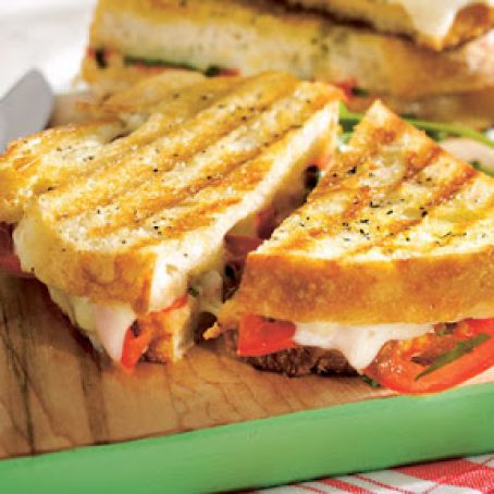 Grilled Margherita Sandwiches