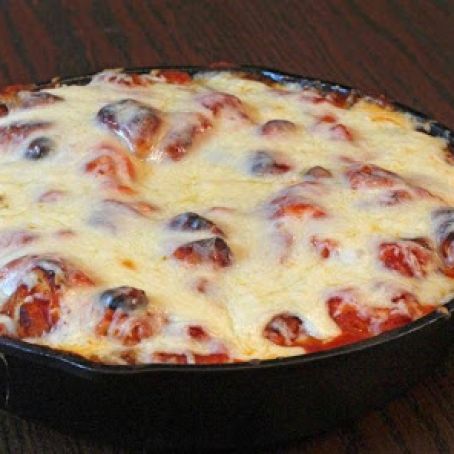 Vegetarian Bubble Pizza