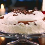 Chocolate Angel Pie with Meringue Crust