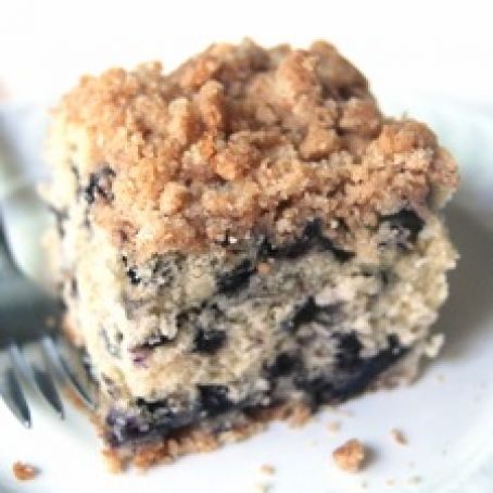 Blueberry Buckle Coffee Cake