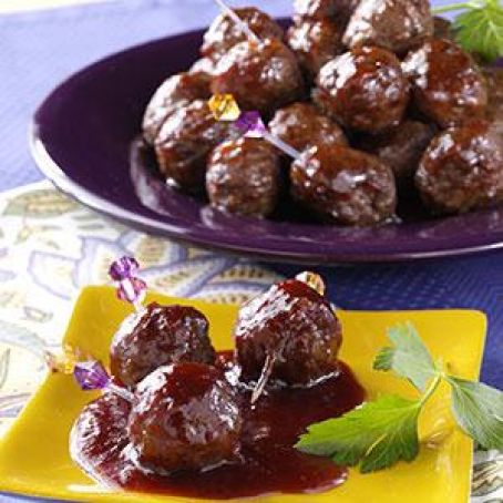 Sweet Barbecue Meatballs Recipe