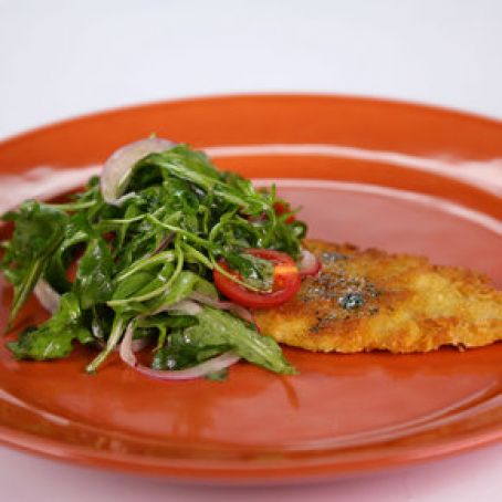 FISH****Michael Symon's Fish Milanese with Lemon