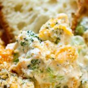 Baked Broccoli Parmesan Dip