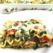 Beyond Decadent, Skinny Lasagna Alfredo