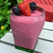 Blackberry Strawberry Smoothie/Shake