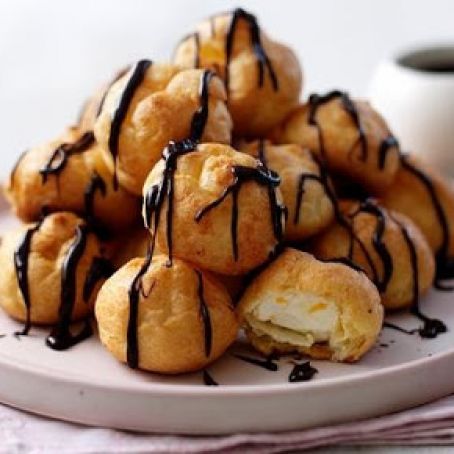 Profiteroles-(Ice Cream filled Puffs) by Anne Purrell