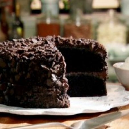 Mocha Blackout Cake
