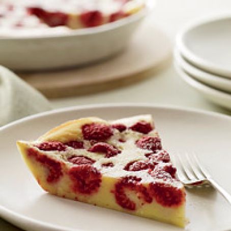 Raspberry Clafoutis