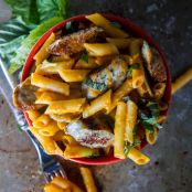 Creamy Sundried Tomato and Spicy Chicken Sausage Pasta