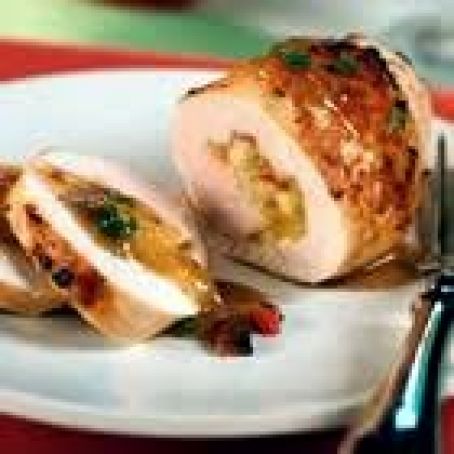 Apple stuffed Chicken