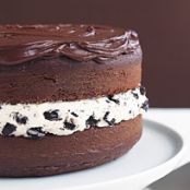 Chocolate-Covered Oreo Cookie Cake