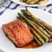 Sweet and Spicy Orange Salmon