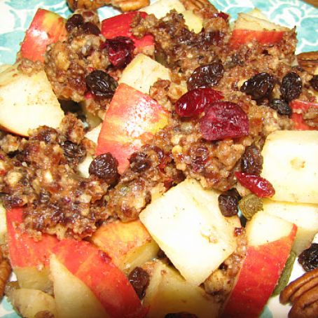 Baked:  Crisps:  (Paleo) Raw Apple Crisp