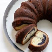 Blueberry Sour Cream Cake
