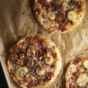 Fingerling Potato Bacon Pizzas