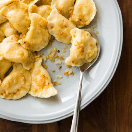 Potato and Cheddar Pierogi