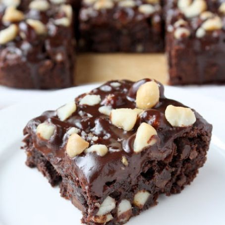 Macadamia Mocha Brownies