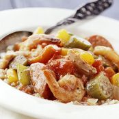 Crock Pot Spicy Chicken & Shrimp