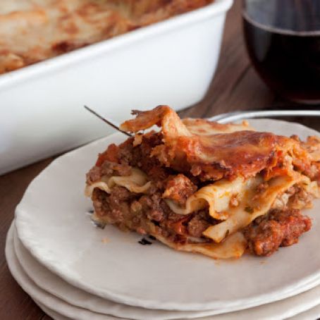 Three Meat Lasagna