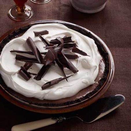 Black-Bottom Chocolate Cream Pie