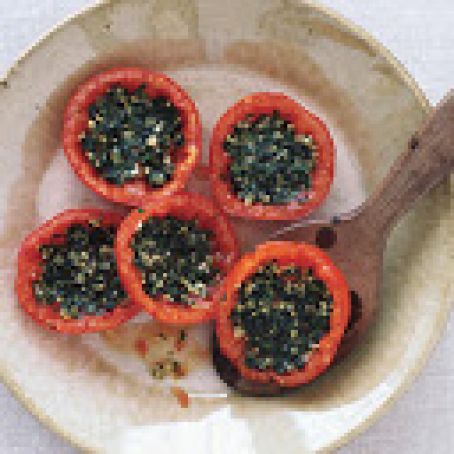 Herbed Tomato Cups