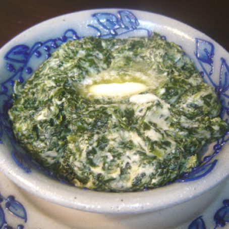 Sides - Creamed Spinach Ruth's Chris Steak House clone
