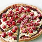 Raspberry-Almond Pizza