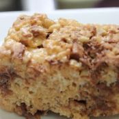 Fluffernutter Rice Krispie Treats